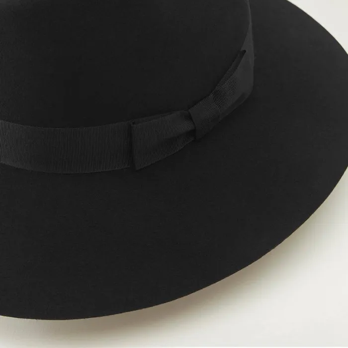Helen Kaminski Emilli Conscious Blackblack Hats Wide Brim