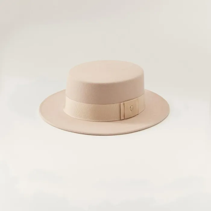 Helen Kaminski Freida Ecrusand Hats Boaters