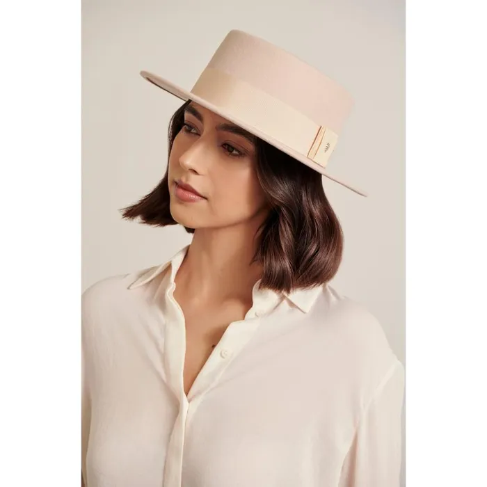 Helen Kaminski Freida Ecrusand Hats Boaters