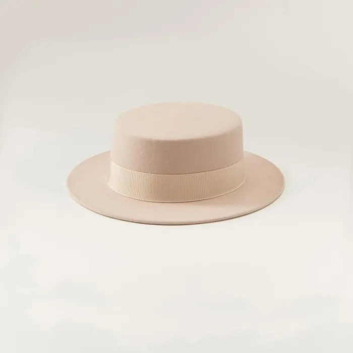 Helen Kaminski Freida Ecrusand Hats Boaters