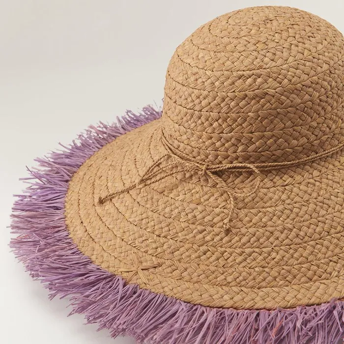 Helen Kaminski Giulietta Nougatjacaranda Hats Round Crown