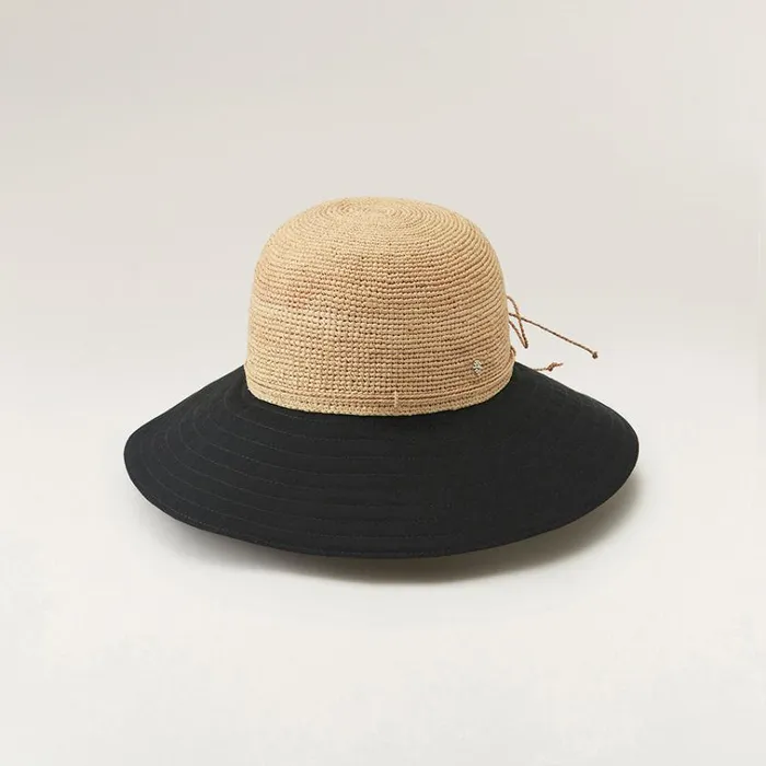 Helen Kaminski Kalola Naturalblack Hats Rollable and Packable