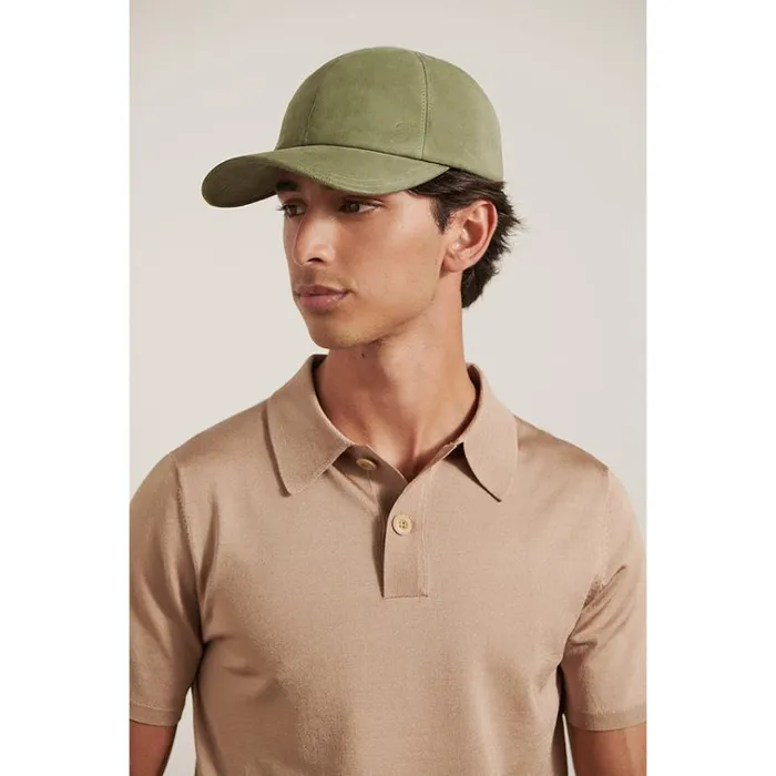 Helen Kaminski Louie Sage Men Caps and Flat Caps