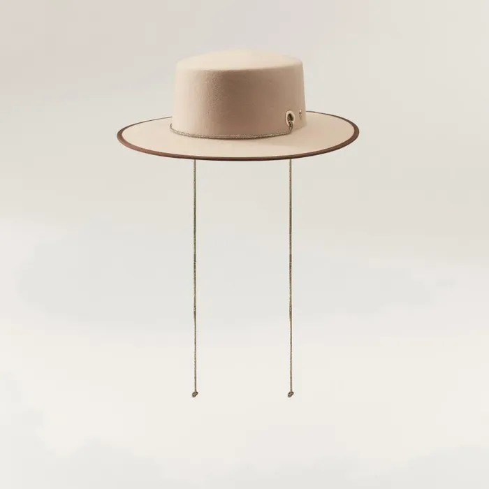 Helen Kaminski Nasia Ecrualmond Sparkle Hats Boaters