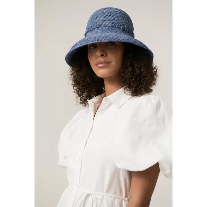 Helen Kaminski Provence 10 Sapphire Hats Rollable and Packable