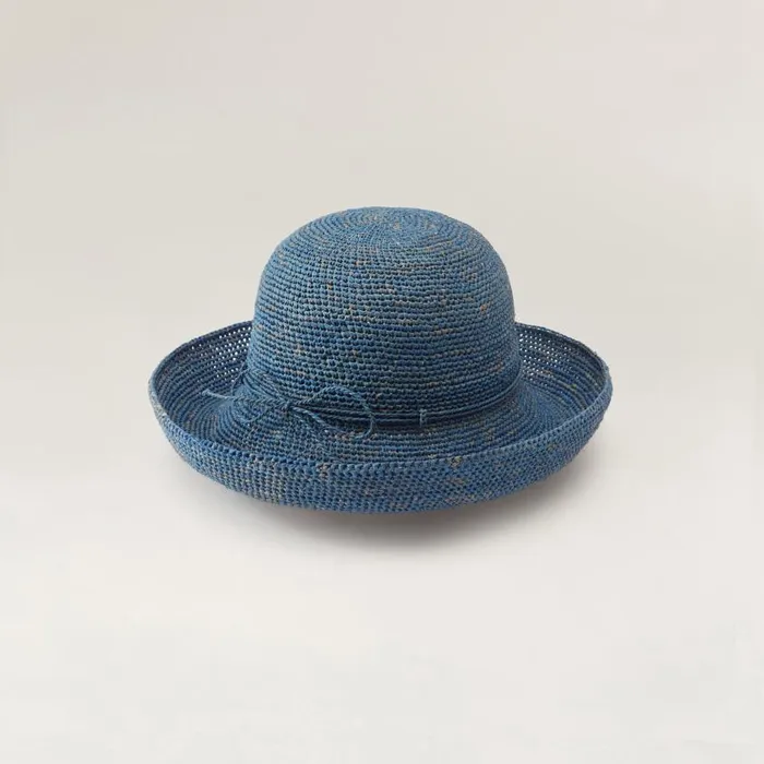 Helen Kaminski Provence 10 Sapphire Hats Rollable and Packable
