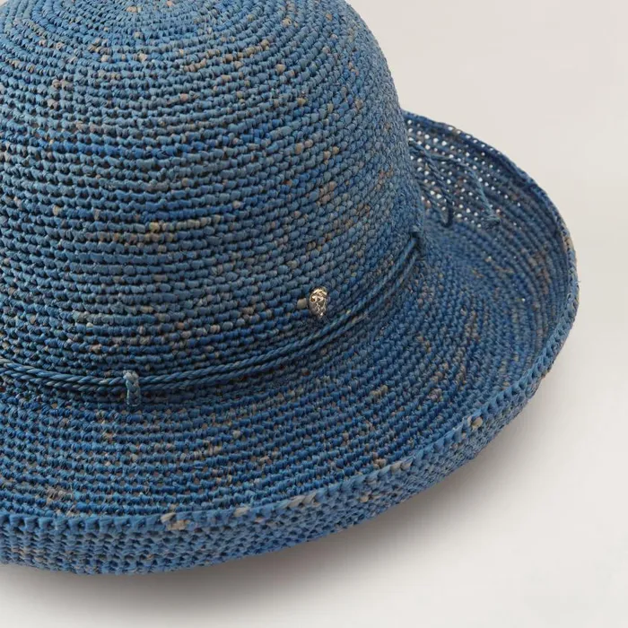 Helen Kaminski Provence 10 Sapphire Hats Rollable and Packable
