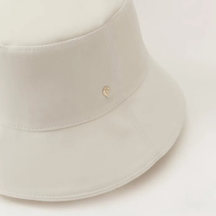 Helen Kaminski Ulla White Hats Bucket