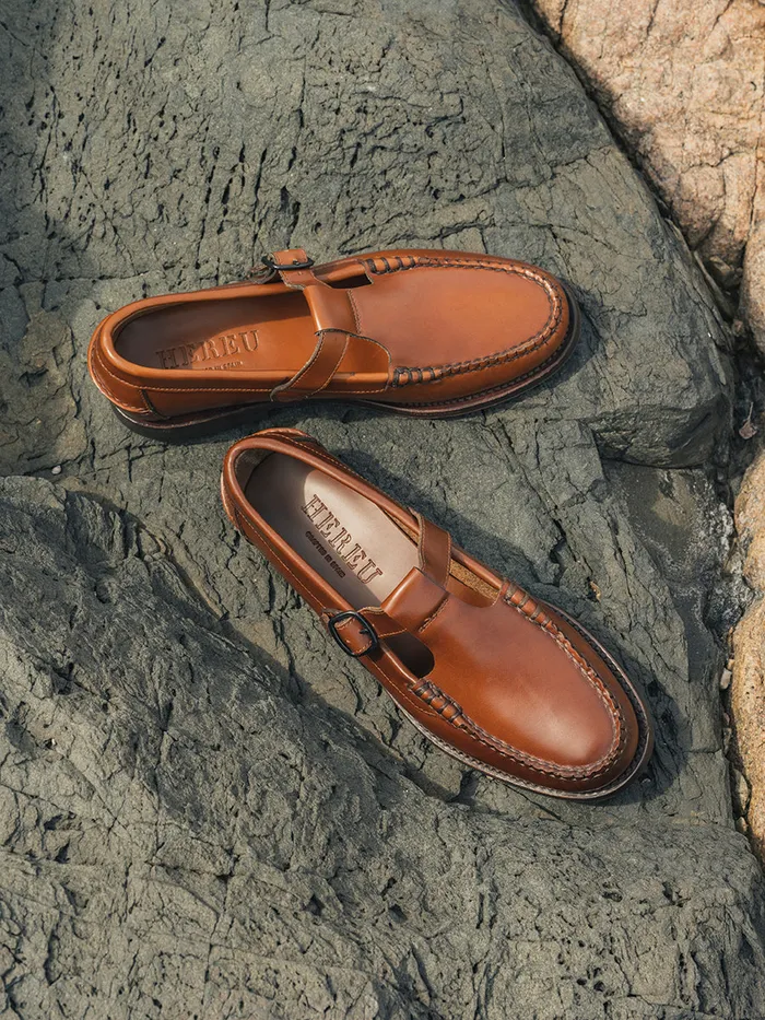 Hereu ALBER 8211 Tbar Loaferreddishtan Women Loafers