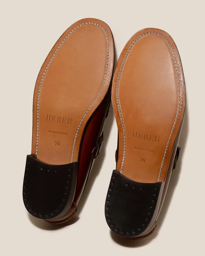 Hereu ALBER 8211 Tbar Loaferreddishtan Women Loafers