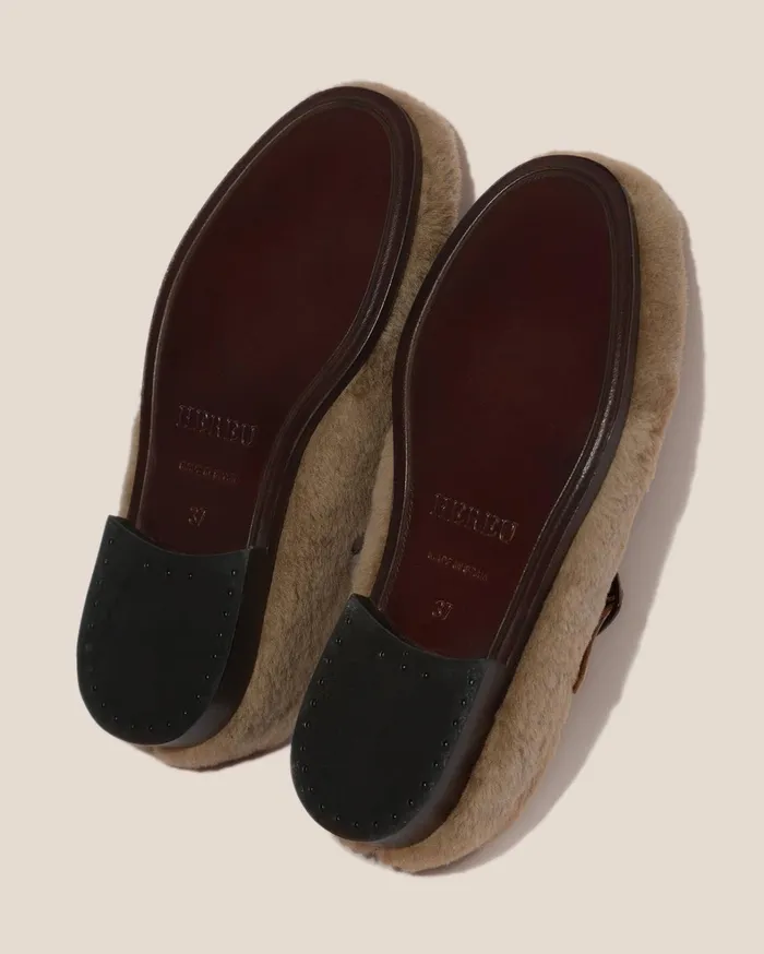 Hereu ALBER SHEARLING 8211 TBar Loafer Women Loafers