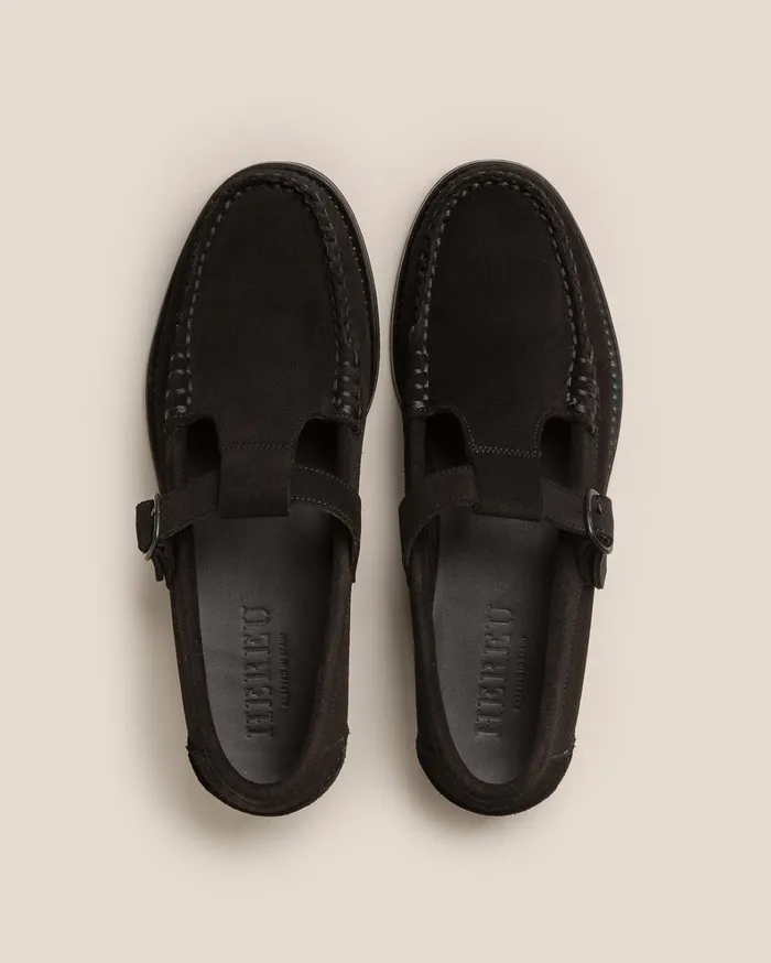 Hereu ALBER SUEDE 8211 Tbar Loafer Women Loafers