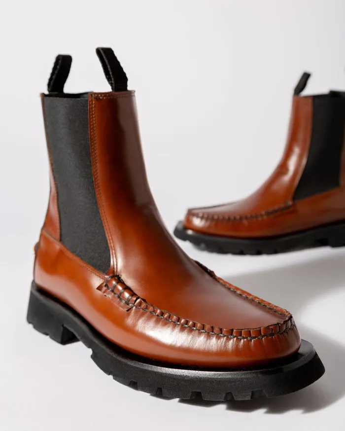 Hereu ALDA SPORT 8211 Tread Sole MidCalf Chelsea Boot Men Boots