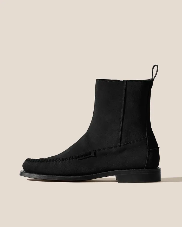 Hereu ANDREU SUEDE 8211 MidCalf Zipped Boot Women Boots
