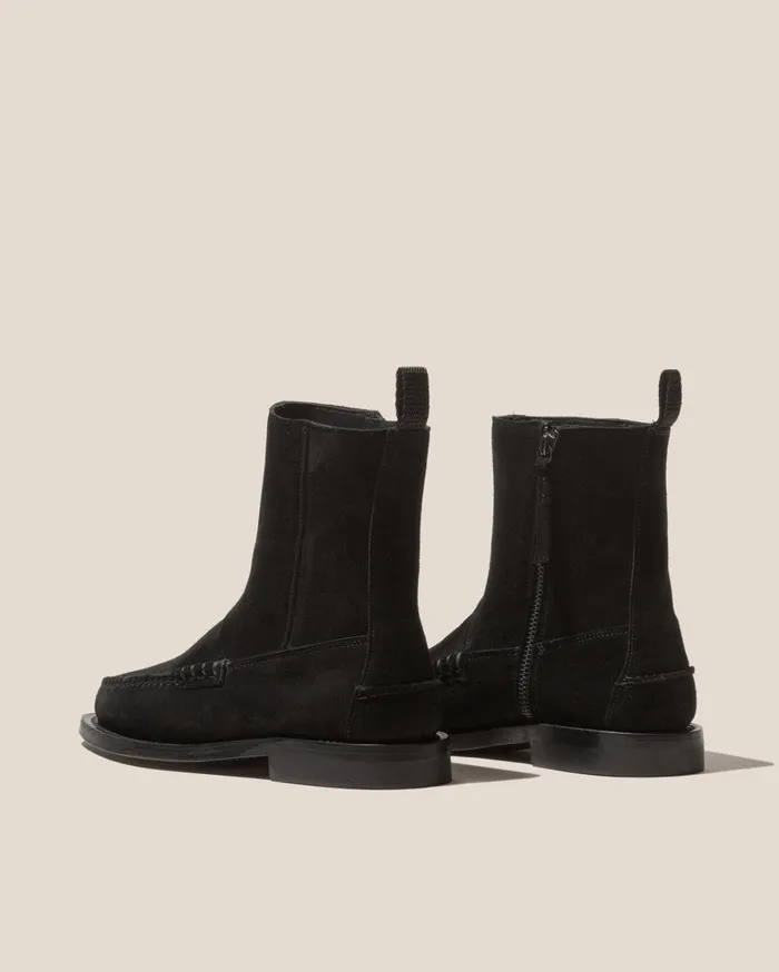 Hereu ANDREU SUEDE 8211 MidCalf Zipped Boot Women Boots