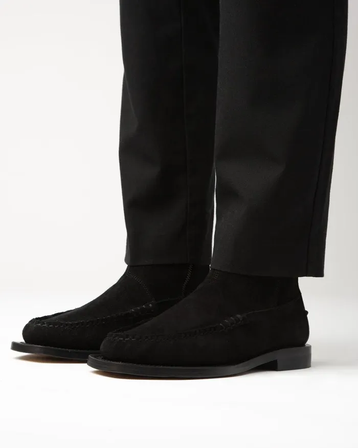 Hereu ANDREU SUEDE 8211 MidCalf Zipped Boot Women Boots