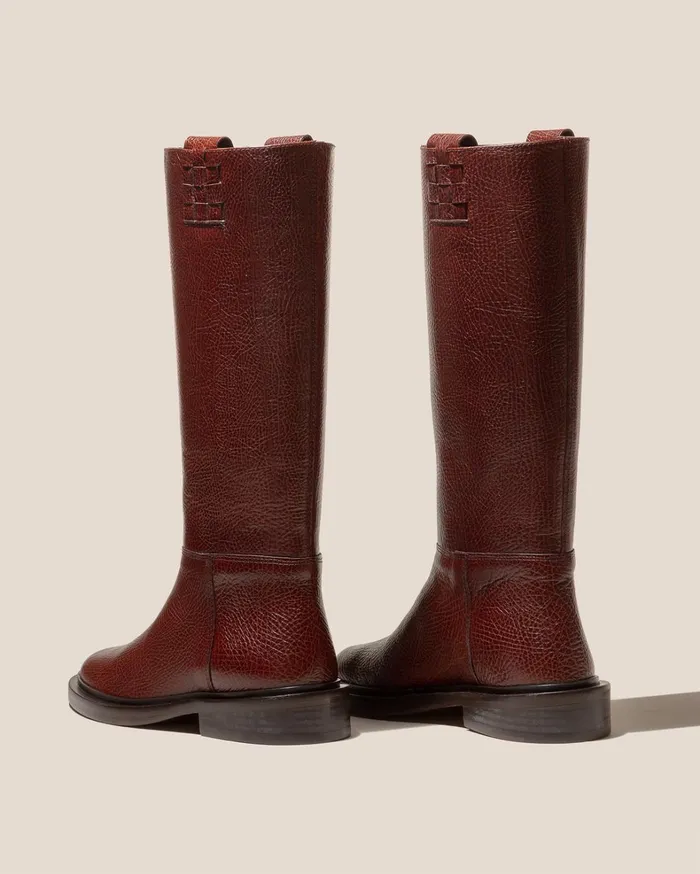 Hereu ANELLA GRAINY 8211 Interwoven Detailed PullOn Boot Women Boots