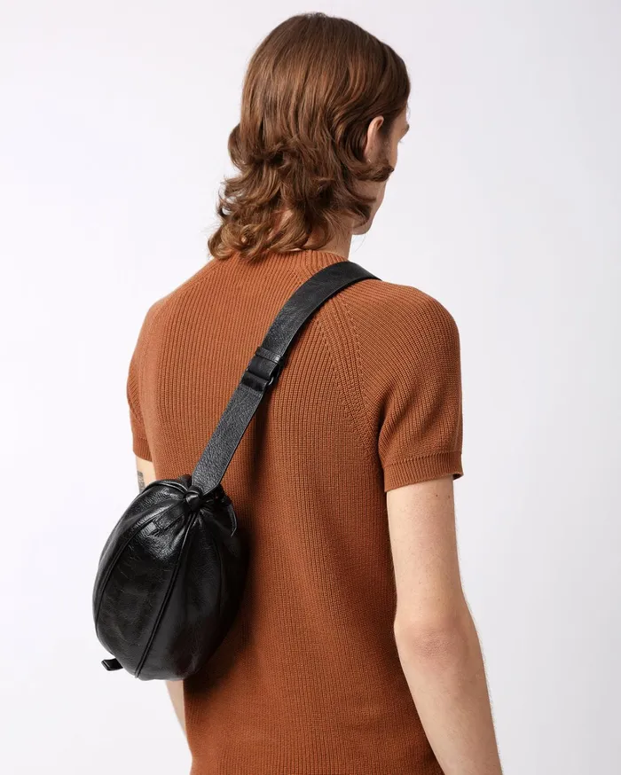 Hereu BOYA L DISTRESSED 8211 BallShaped Crossbody Bag WomenMen Crossbody Bags