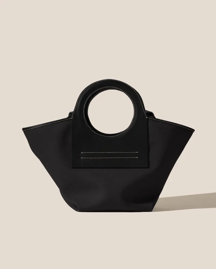 Hereu CALA S 8211 Leathertrimmed Canvas Tote Bag WomenMen Tote Bags