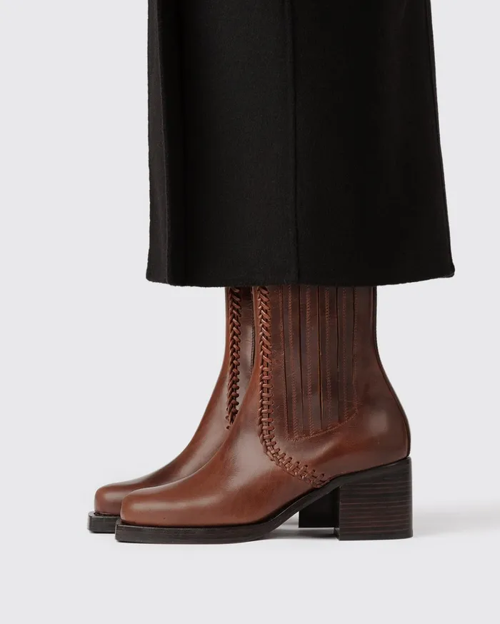 Hereu GALIDA VEGTAN 8211 Heeled Chelsea Boot Women Boots
