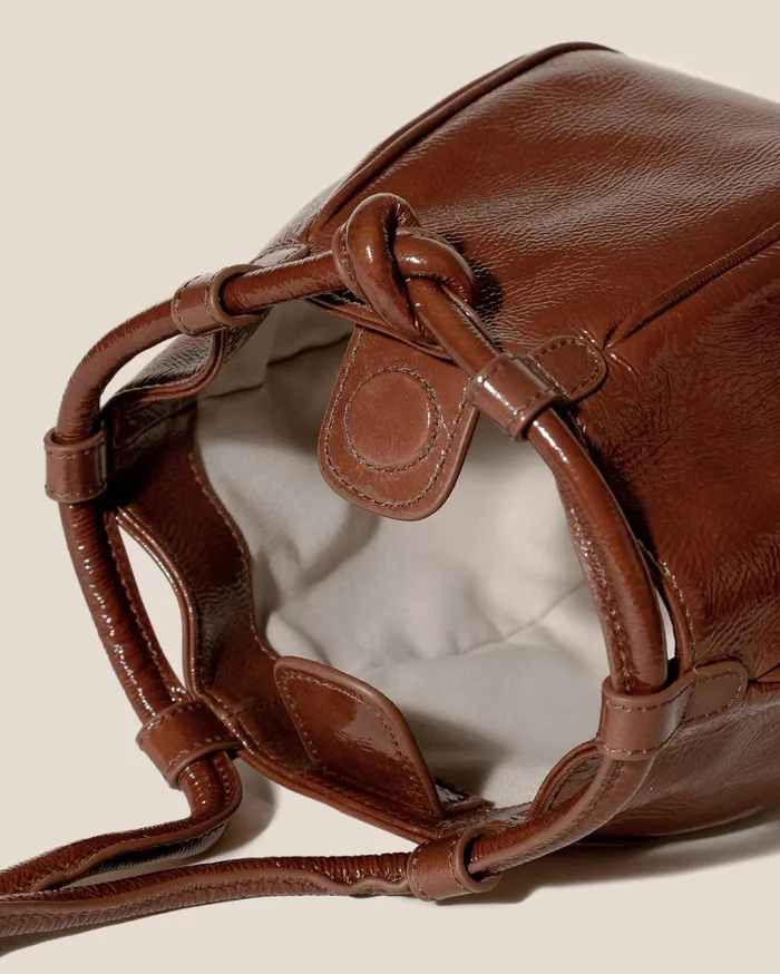 Hereu GLOBUL MINI CRINKLED GLOSSY 8211 BalloonShaped Crossbody Bag Women Crossbody Bags