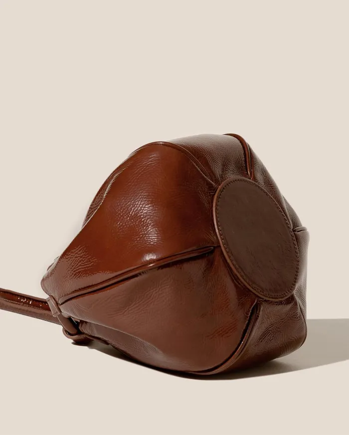 Hereu GLOBUL MINI CRINKLED GLOSSY 8211 BalloonShaped Crossbody Bag Women Crossbody Bags