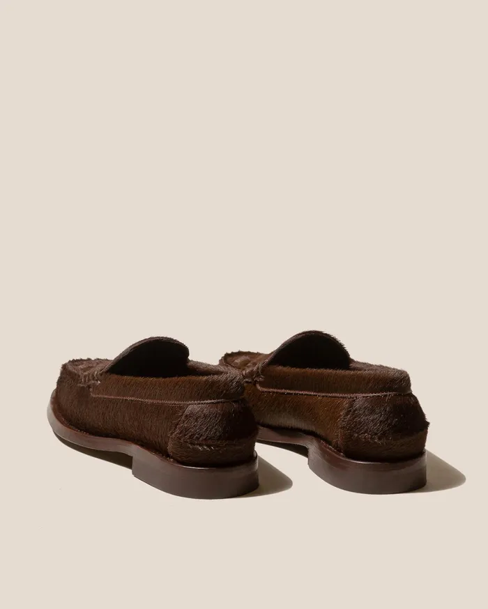 Hereu NOMBELA CALF HAIR 8211 Interwoven Detail Slipon Loafer Women Loafers