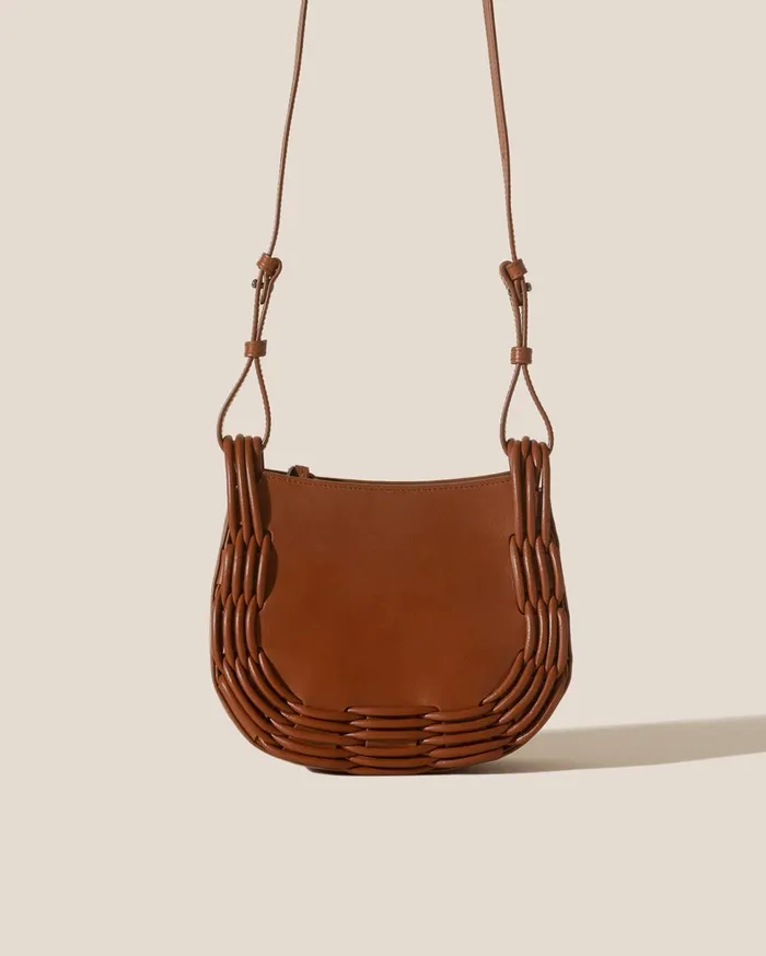 Hereu PINAR 8211 Braided Detail Crossbody Bag WomenMen Crossbody Bags