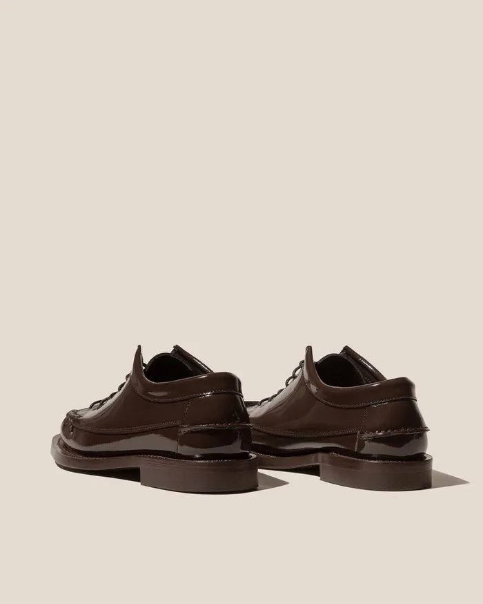 Hereu PRIEGO SQUARED GLOSSY 8211 Lace Up Moccasin Women Loafers