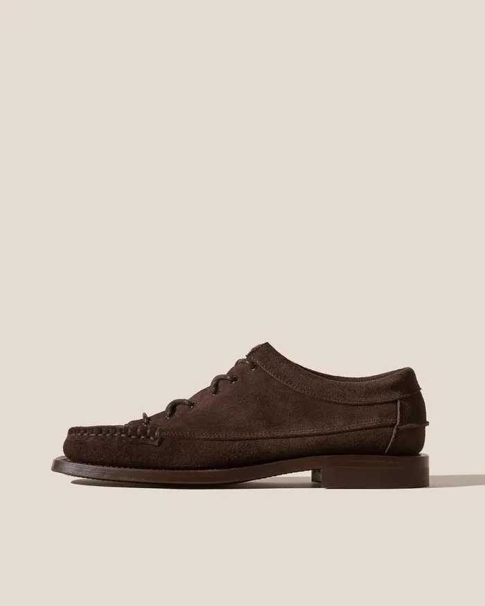 Hereu PRIEGO SQUARED SUEDE 8211 Lace Up Moccasin Men Loafers