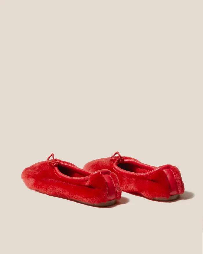 Hereu PUNTERA SHEARLING 8211 Flat Pump Women Soft Shoes