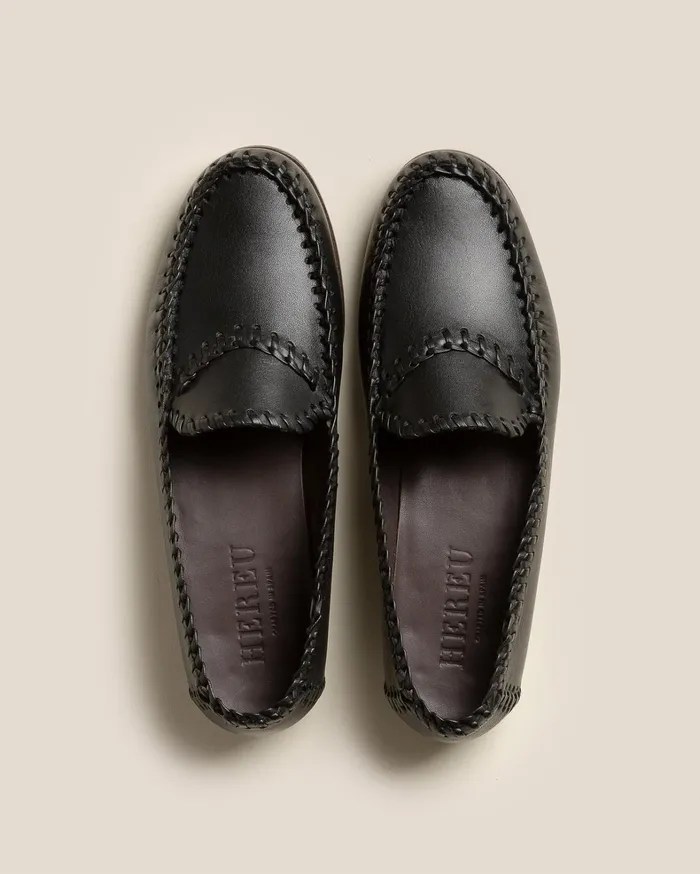 Hereu SASTRE 8211 Braided Seams Pullon Loafer Men Loafers