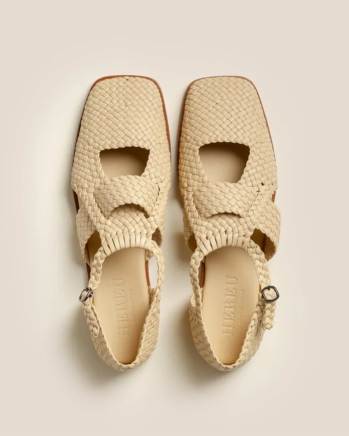 Hereu SERRA 8211 Woven TBar Sandal Women Sandals