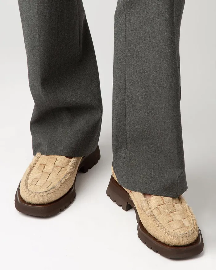 Hereu SOLLER SPORT 8211 Tread Sole TBar Loafer Women Loafers