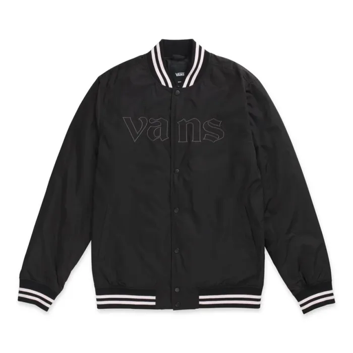 Hoodies and Jackets Men Sixty Sixers Varsity Jacket Black Vans
