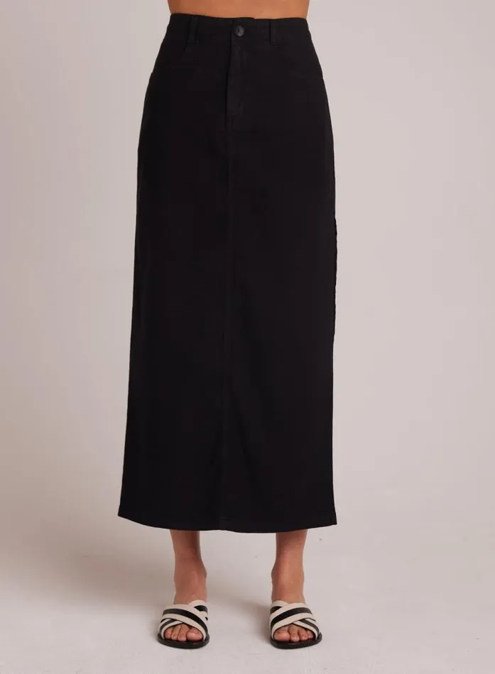 Indigo Side Slit Skirt 8211 Black Women Bella Dahl Skirts Indigo Side Slit Skirt 8211 Black Women Bella Dahl Skirts