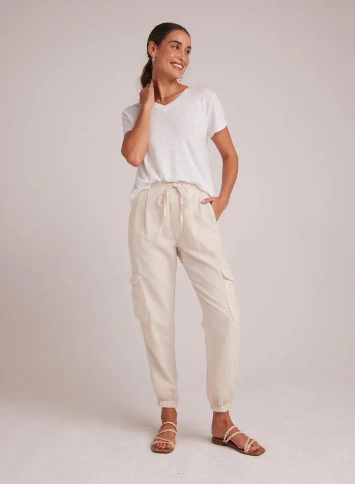 Isla Pleated Jogger 8211 Seashell Sand Women Bella Dahl Pants