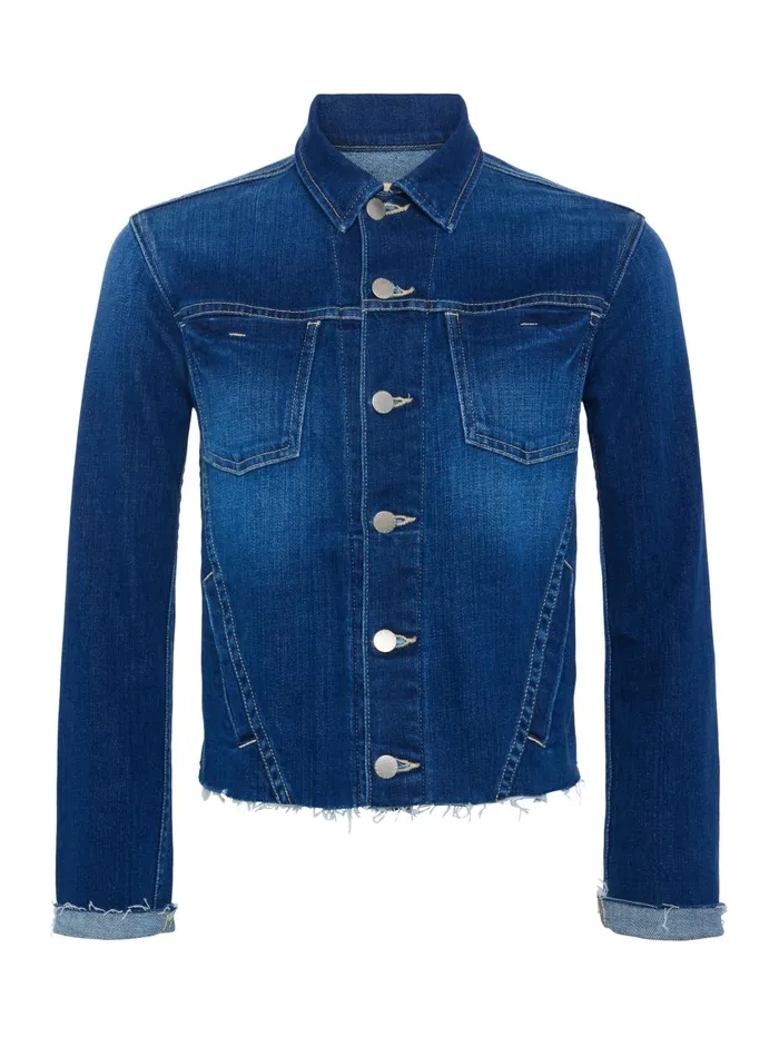 Janelle Denim Jacket Desoto Women L039Agence Denim Jackets Janelle Denim Jacket Desoto Women L039Agence Denim Jackets