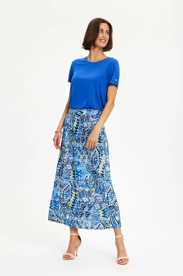 JOGLY SKIRT 15255 501 Blue 501 Women IN FRONT SKIRTS