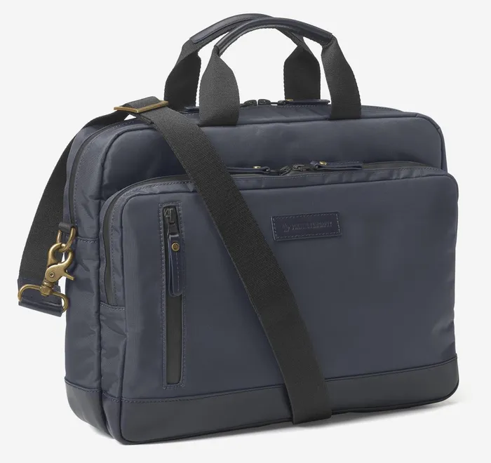 JohnstonandMurphy Backpacks and Briefcases Hudson Waterproof Briefcase Navy 8211 Men JohnstonandMurphy Backpacks and Briefcases Hudson Waterproof Briefcase Navy 8211 Men