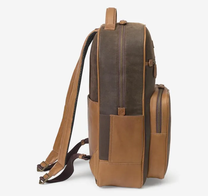 JohnstonandMurphy Backpacks and Briefcases Rhodes Backpack Brown Antique Cottontan Full Grain 8211 Men JohnstonandMurphy Backpacks and Briefcases Rhodes Backpack Brown Antique Cottontan Full Grain 8211 Men