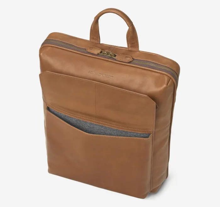 JohnstonandMurphy Backpacks and Briefcases Rhodes Commuter Backpack Tan Full Grain 8211 Men JohnstonandMurphy Backpacks and Briefcases Rhodes Commuter Backpack Tan Full Grain 8211 Men