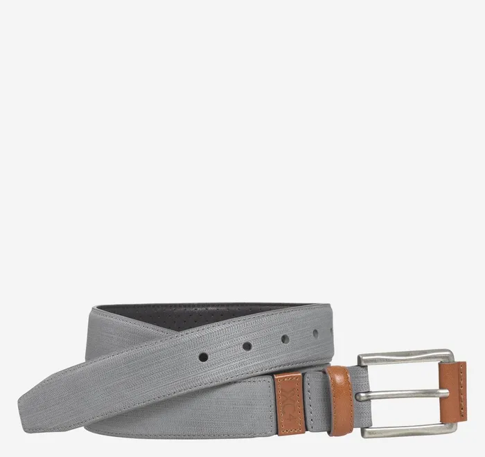JohnstonandMurphy Belts Xc4 Sport Casual Belt Gray Nubuck 8211 Men
