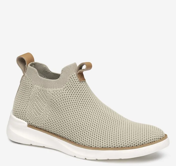JohnstonandMurphy Boots and Booties Emery Knit Chelsea Boot Taupe Knit 8211 Women JohnstonandMurphy Boots and Booties Emery Knit Chelsea Boot Taupe Knit 8211 Women