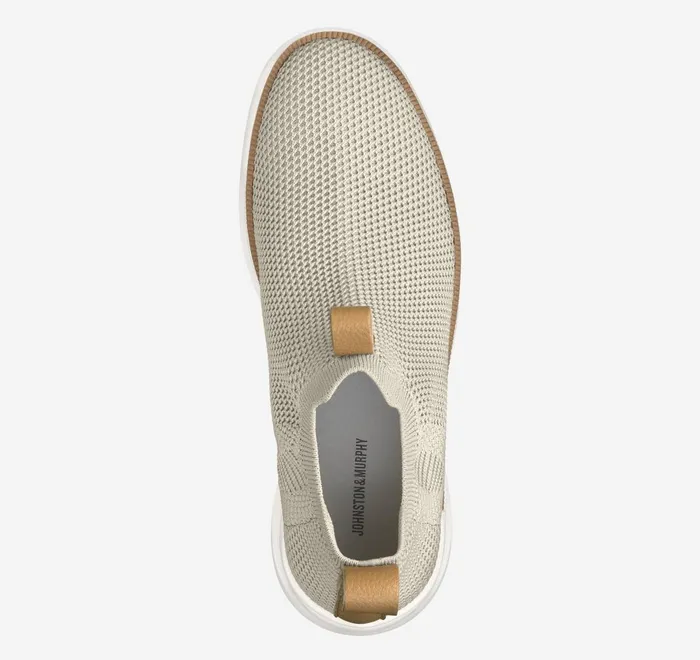 JohnstonandMurphy Boots and Booties Emery Knit Chelsea Boot Taupe Knit 8211 Women JohnstonandMurphy Boots and Booties Emery Knit Chelsea Boot Taupe Knit 8211 Women
