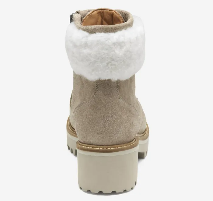 JohnstonandMurphy Boots and Booties Emmalynn Quilted Hiker Boot Taupe Suedeshearling 8211 Women JohnstonandMurphy Boots and Booties Emmalynn Quilted Hiker Boot Taupe Suedeshearling 8211 Women