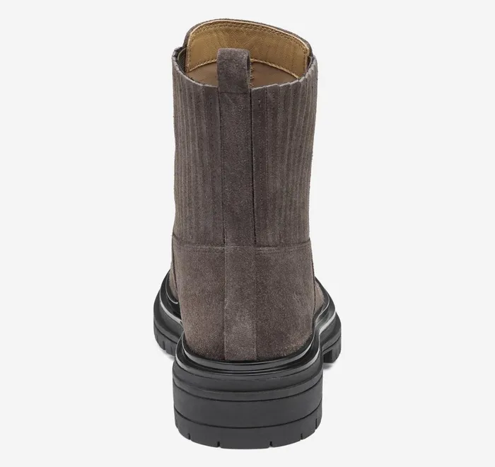 JohnstonandMurphy Boots and Booties Gianna Gore Boot Dark Gray Suede 8211 Women JohnstonandMurphy Boots and Booties Gianna Gore Boot Dark Gray Suede 8211 Women