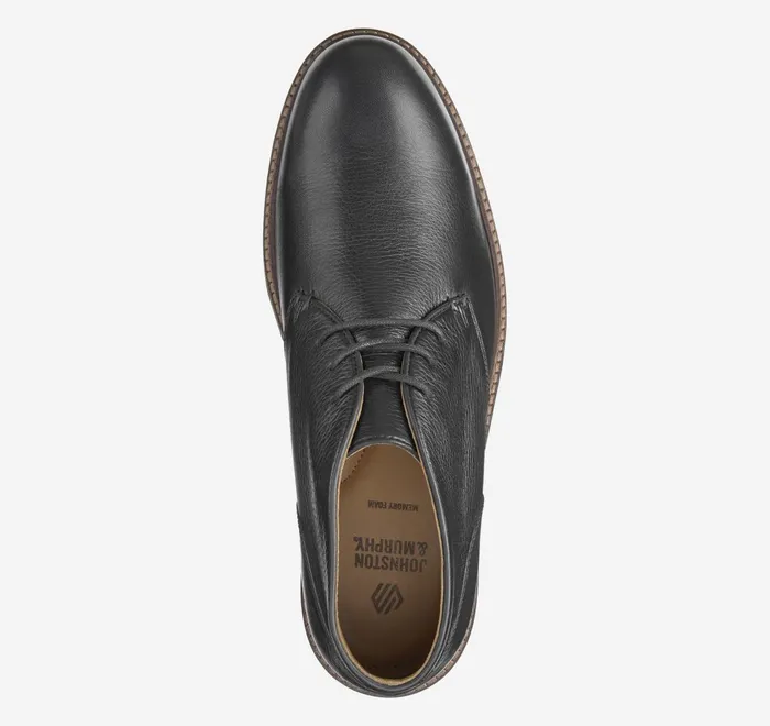 JohnstonandMurphy Boots Calder Chukka Black Tumbled Full Grain 8211 Men JohnstonandMurphy Boots Calder Chukka Black Tumbled Full Grain 8211 Men