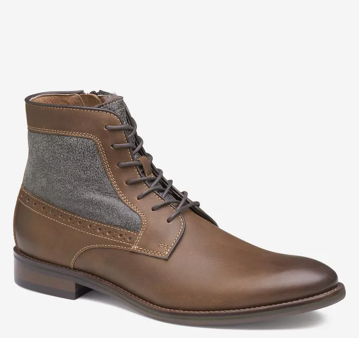 JohnstonandMurphy Boots Conard 20 Shearling Boot Tan Oiled Leathershearling 8211 Men JohnstonandMurphy Boots Conard 20 Shearling Boot Tan Oiled Leathershearling 8211 Men