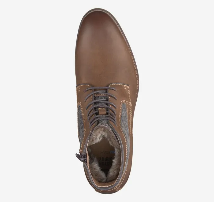 JohnstonandMurphy Boots Conard 20 Shearling Boot Tan Oiled Leathershearling 8211 Men JohnstonandMurphy Boots Conard 20 Shearling Boot Tan Oiled Leathershearling 8211 Men